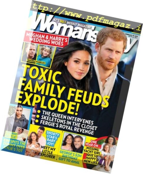 Woman’s Day New Zealand – 9 February 2018