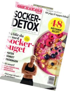 Women’s Health Sweden – Socker-Detox 2017
