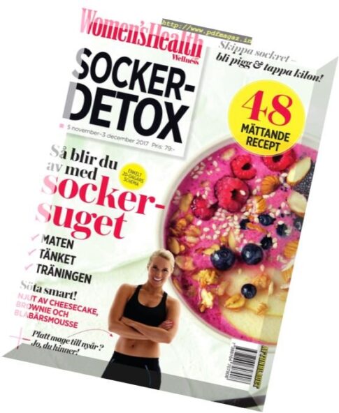 Women’s Health Sweden – Socker-Detox 2017