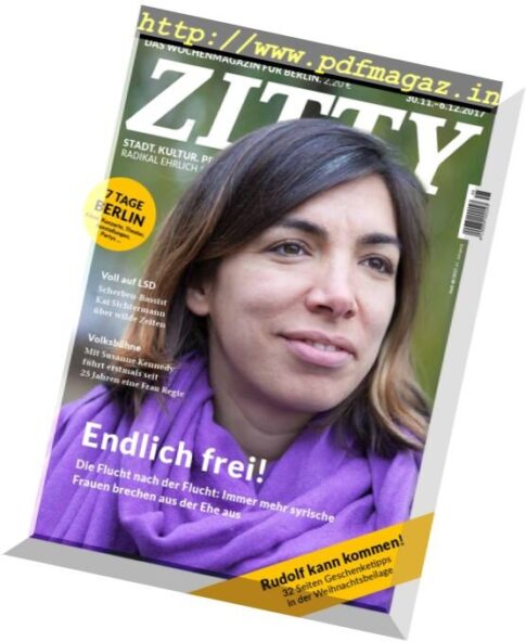 Zitty – 30 November 2017