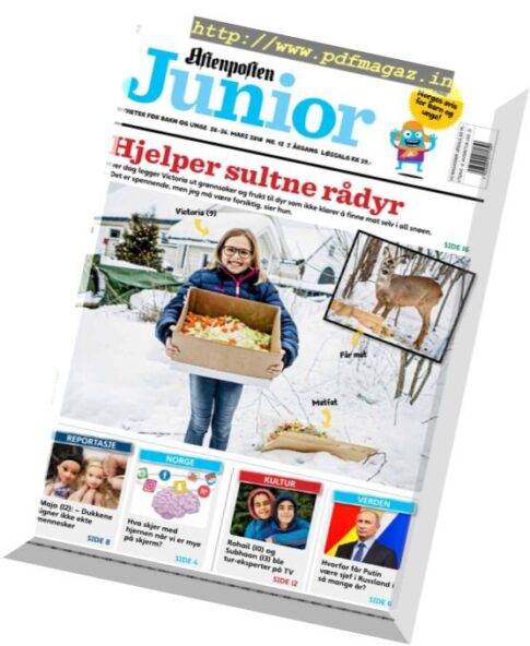 Aftenposten Junior – 20 mars 2018