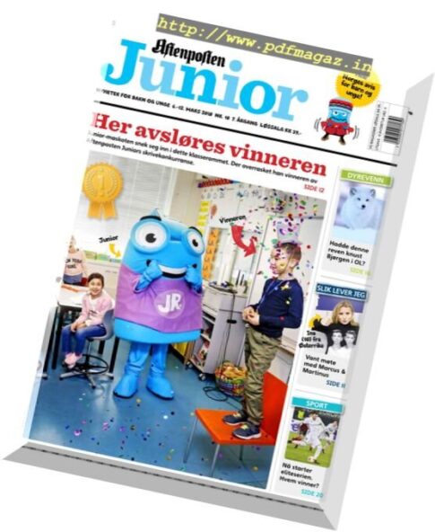 Aftenposten Junior — 6 mars 2018