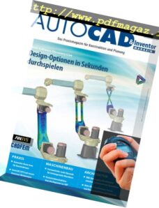 Autocad & Inventor Magazin – April 2018