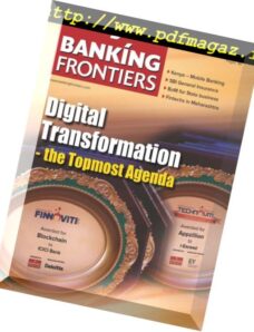 Banking Frontiers — March 2018