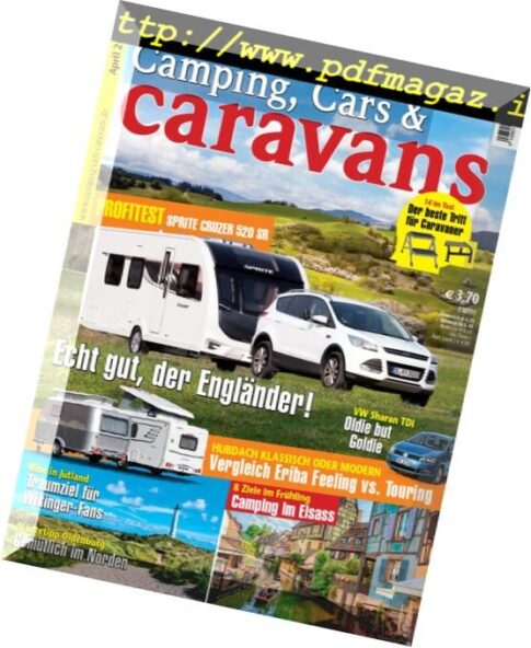 Camping, Cars & Caravans – April 2018