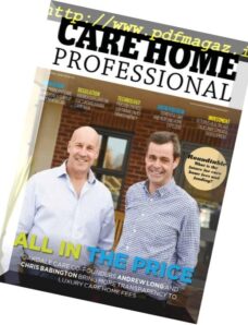 Care Home Professional – April 2018
