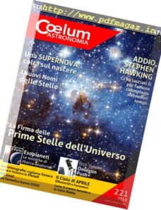 Coelum Astronomia – N 221, 2018