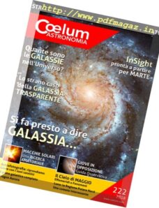Coelum Astronomia — N 222, 2018