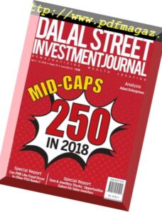 Dalal Street Investment Journal — 2 April 2018