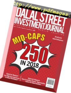 Dalal Street Investment Journal — April 03, 2018