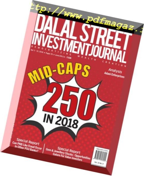 Dalal Street Investment Journal – April 03, 2018