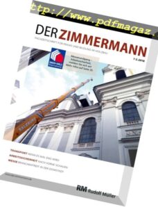Der Zimmermann – Nr.1-2, 2018