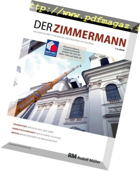 Der Zimmermann – Nr.1-2, 2018