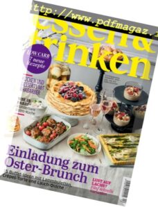 Essen & Trinken – April 2018