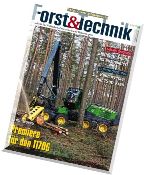 Forst & Technik — Nr.4, 2018
