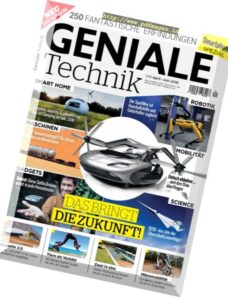 Geniale Technik – April-Juni 2018