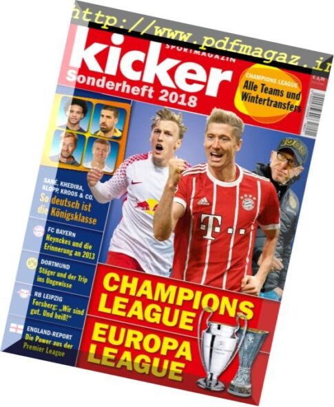 Kicker Sonderheft — Champions League 2018