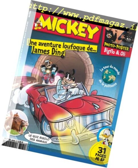 Le Journal de Mickey — 11 avril 2018