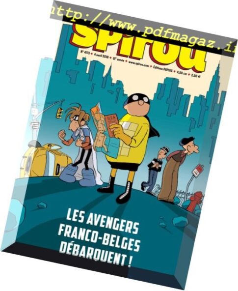 Le Journal de Spirou — 4 avril 2018