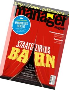 Manager Magazin — Marz 2018