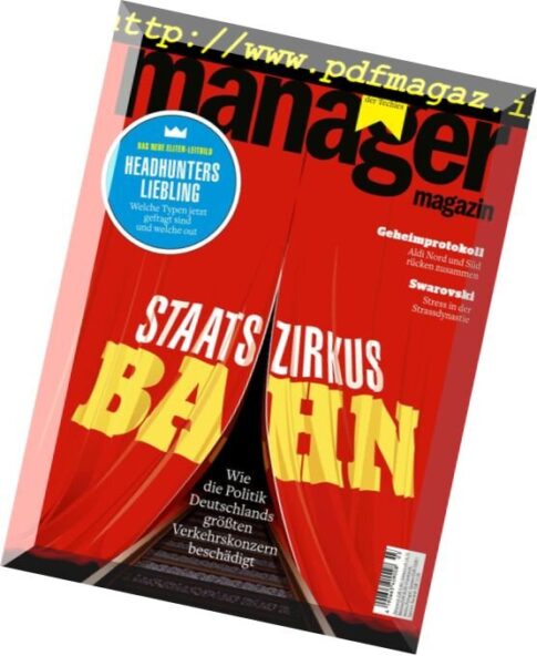 Manager Magazin — Marz 2018