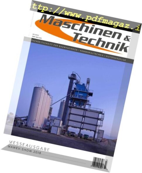 Maschinen & Technik — Marz 2018