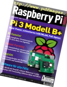 Raspberry Pi Geek – April-Mai 2018