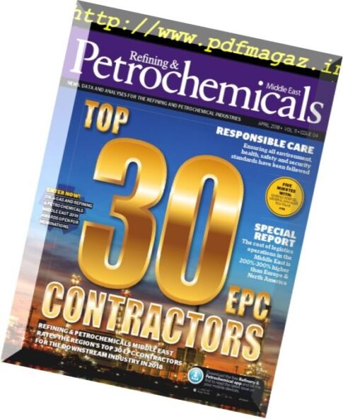 Refining & Petrochemicals Middle East – April 2018