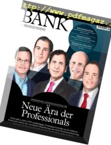 Schweizer Bank — Mai 2018