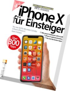 SFT Wissen – iPhone X fur Einsteiger – Nr.18 2018