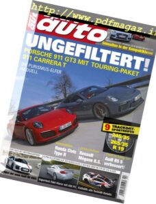 Sport Auto Germany — April 2018