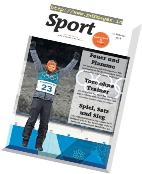 Sport Magazin — 11 Februar 2018