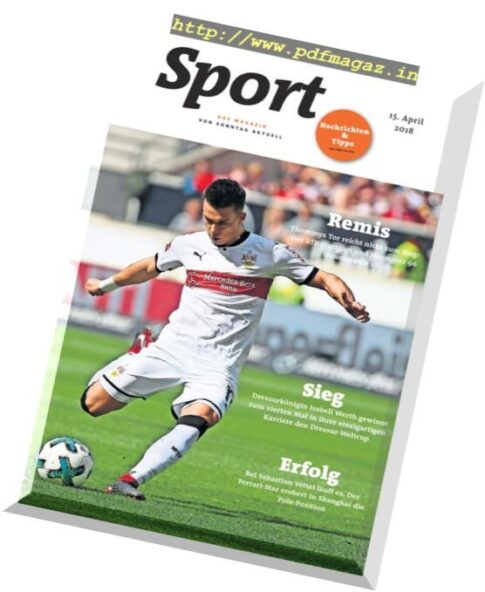Sport Magazin — 15 April 2018