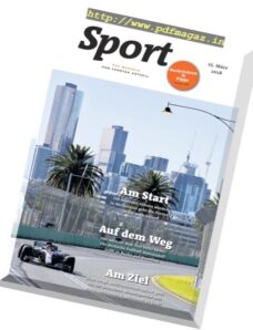 Sport Magazin — 25 Marz 2018