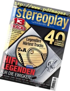 Stereoplay – Mai 2018