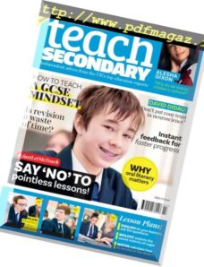 Teach Secondary – April 2018
