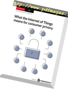 The Economist (Intelligence Unit) – What the Internet of Things means for consumer privacy 2018