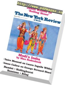 The New York Review of Books – 19 April 2018
