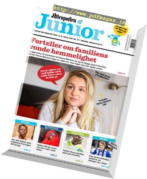 Aftenposten Junior – 10 april 2018