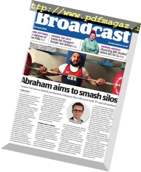 Broadcast Magazine – 20 April 2018