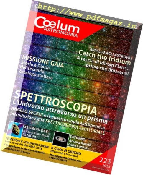 Coelum Astronomia – N 223, 2018