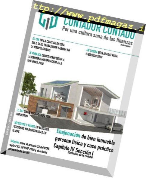 Contador Contado Revista Digital — abril 2018