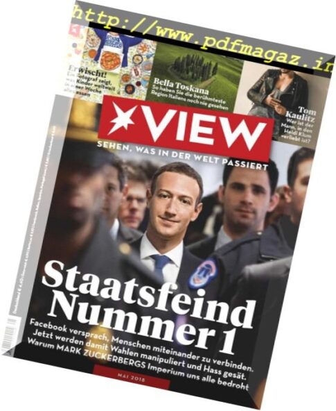 Der Stern View Germany – Mai 2018