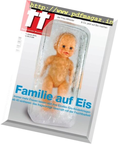 ff Das Sudtiroler Wochenmagazin — 11 Januar 2018