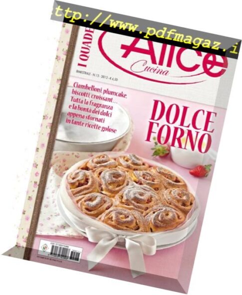 I Quaderni di Alice Cucina — N 13 2013