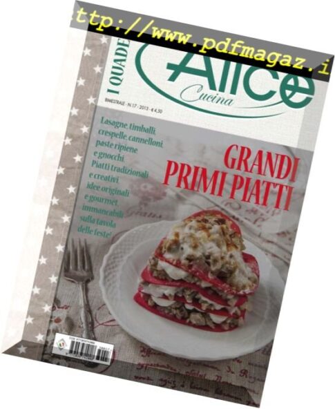 I Quaderni di Alice Cucina — N 17 2013