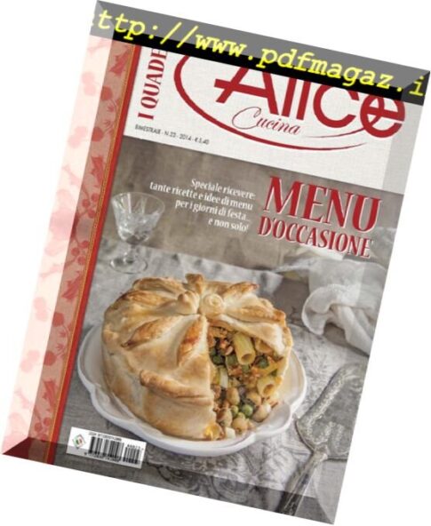 I Quaderni di Alice Cucina — N 23 2014