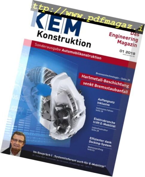 KEM Konstruktion — Sonderheft Automobilkonstruktion — Nr.1 2018