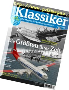 Klassiker der Luftfahrt – Mai 2018