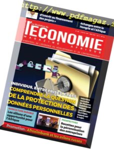 Le quotidien de l’economie magazine Afrique – 26 avril 2018